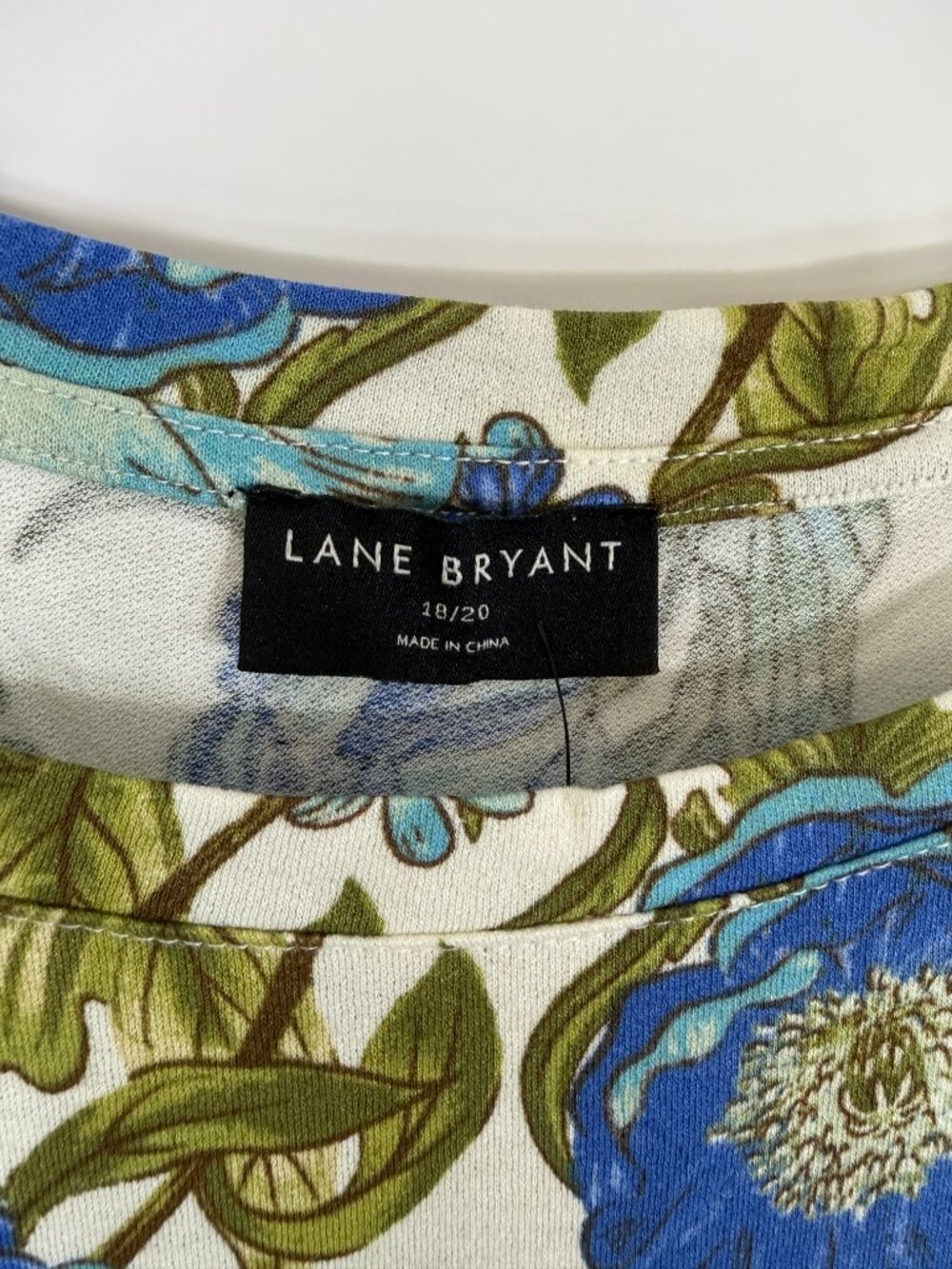 New Lane Bryant Blouse Womens 18 20 Plus Size Max Swing Perfect Sleeve Tunic Top - Picture 7 of 15